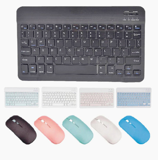 Mini tastiera & mouse Bluetooth – ultra sottile per PC/tablet - ambraled