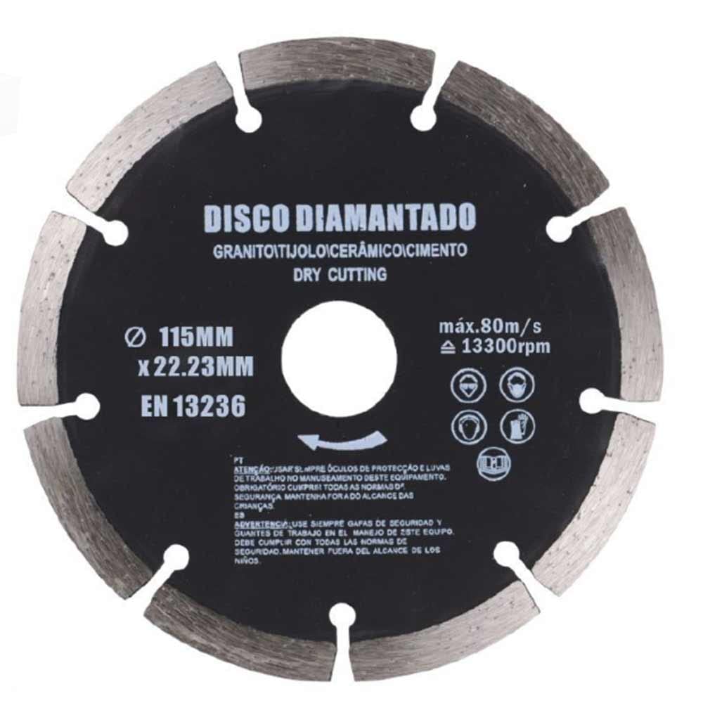Disco diamantato segmentato180 mm 125  mm 115 mm per tagliapiastrelle smerigliatrice flex lama da taglio piastrelle granito ceramica - ambraled