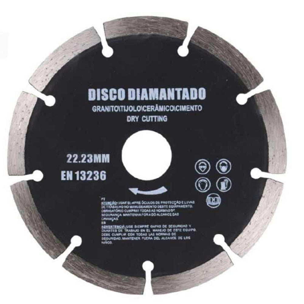 Disco diamantato segmentato180 mm 125  mm 115 mm per tagliapiastrelle smerigliatrice flex lama da taglio piastrelle granito ceramica - ambraled