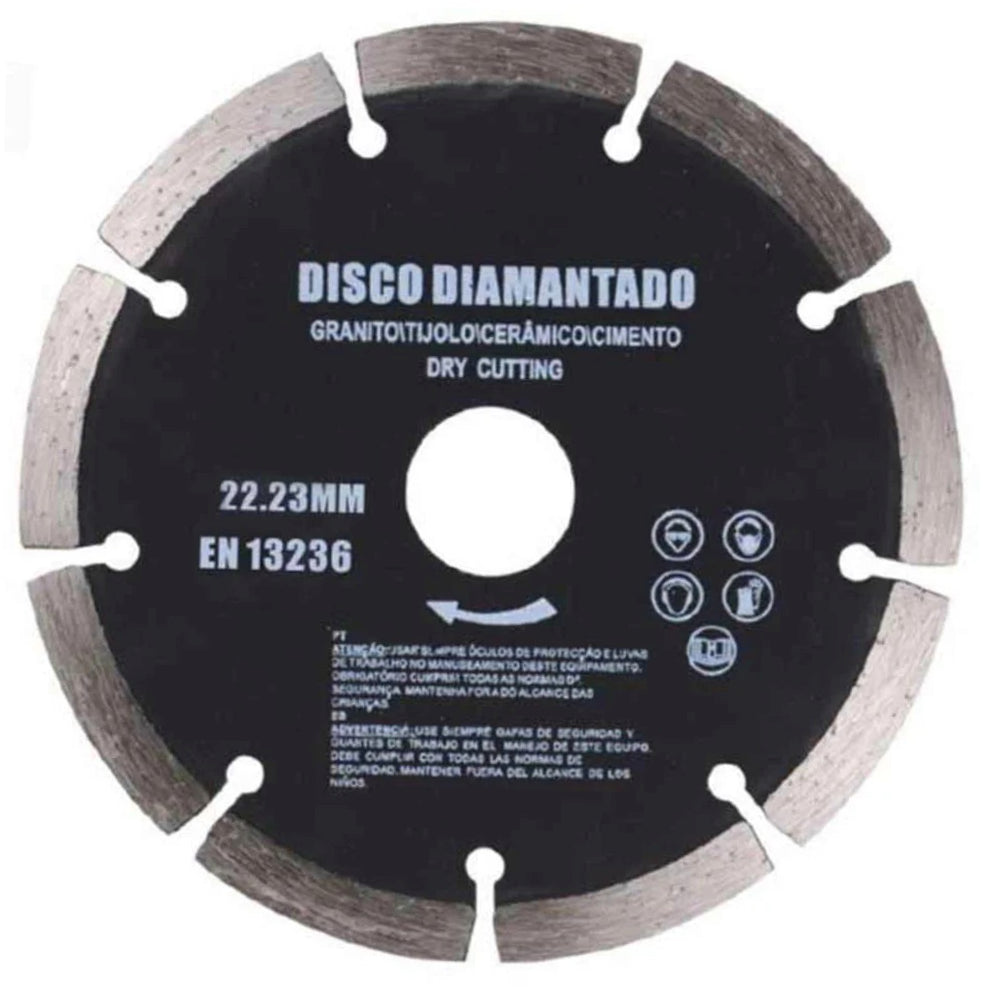 Disco diamantato segmentato180 mm 125  mm 115 mm per tagliapiastrelle smerigliatrice flex lama da taglio piastrelle granito ceramica - ambraled