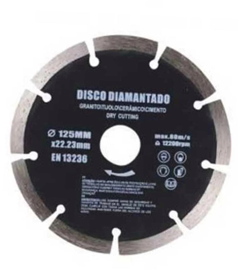 Disco diamantato segmentato180 mm 125  mm 115 mm per tagliapiastrelle smerigliatrice flex lama da taglio piastrelle granito ceramica - ambraled