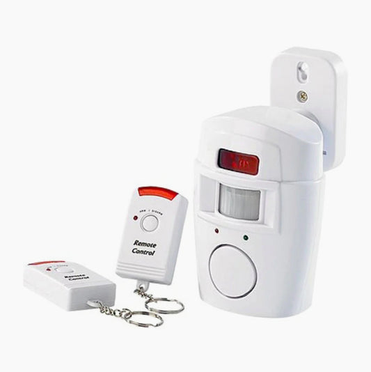 Allarme con due telecomandi e rilevatore di movimento a 110° - ambraled