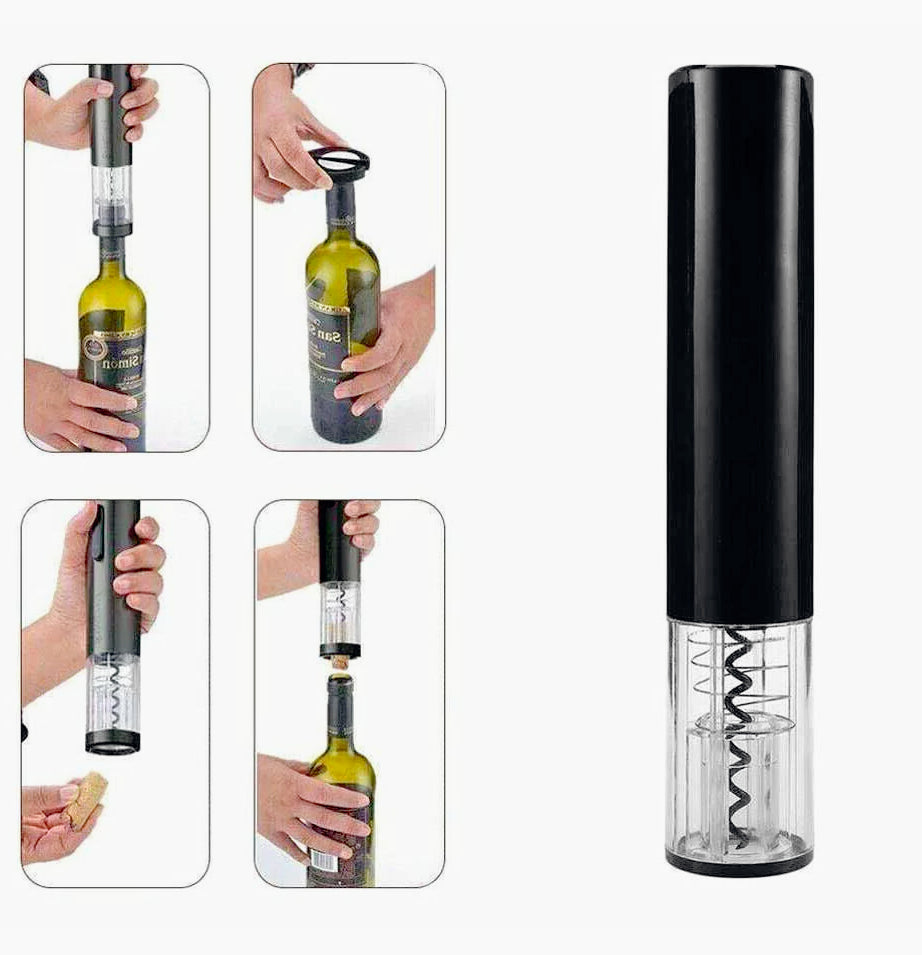 Apribottiglia elettrico a batteria – Per bottiglie e taglia capsula - ambraled