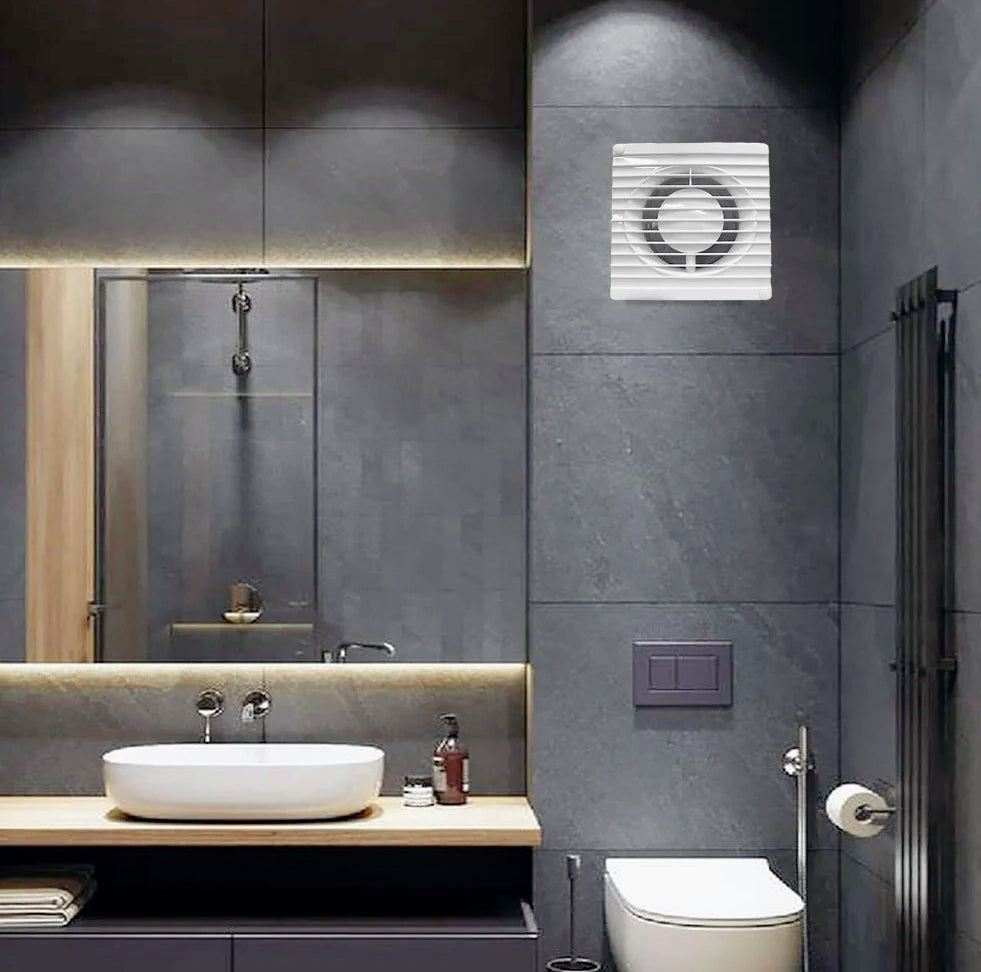 Aspiratore da parete 19W per ventilazione e eliminazione odori - ambraled