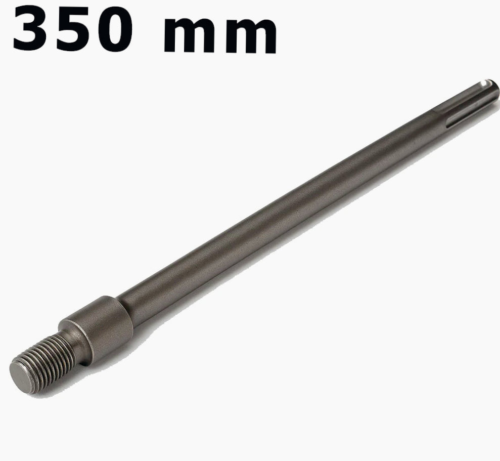Asta barra 350 mm per fresa/carotatrice – Attacco SDS Plus - ambraled