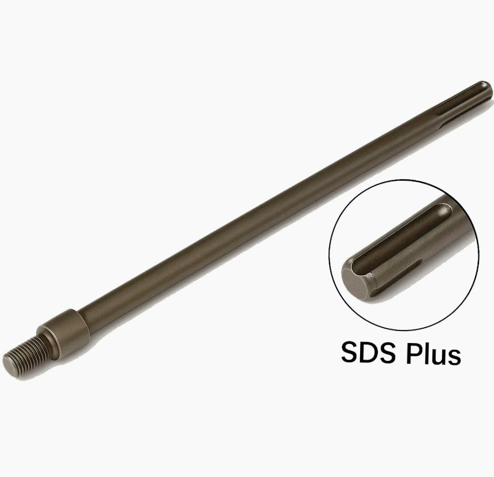 Asta barra 350 mm per fresa/carotatrice – Attacco SDS Plus - ambraled