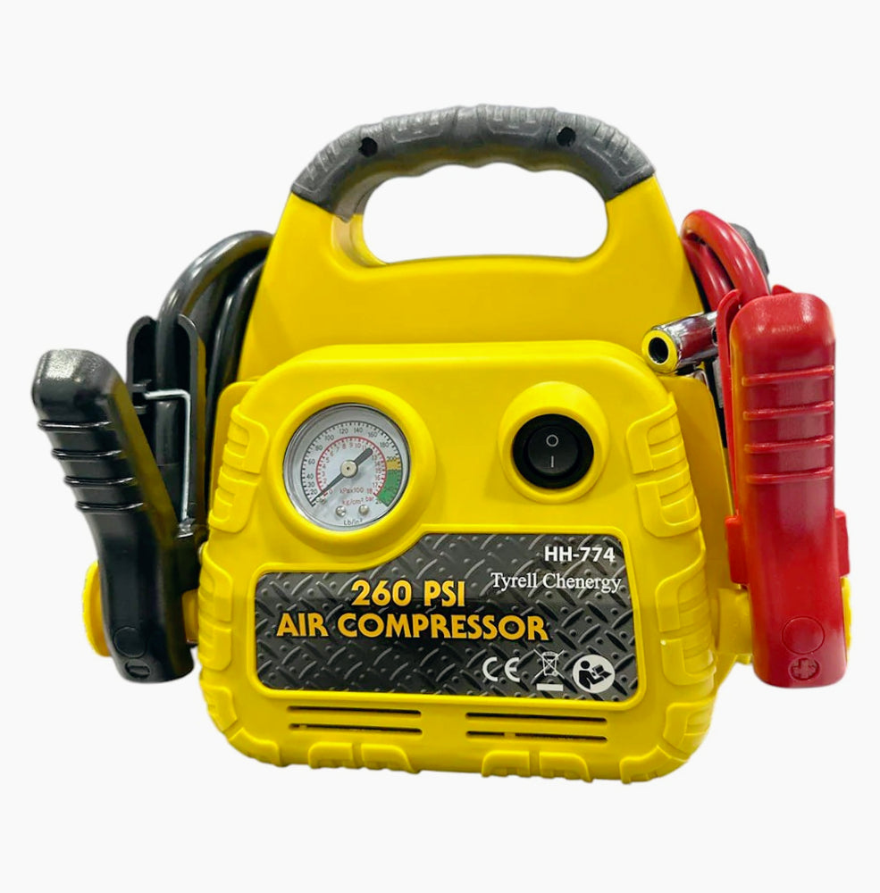 Avviatore 700A – emergenza con compressore 260PSI e USB - ambraled