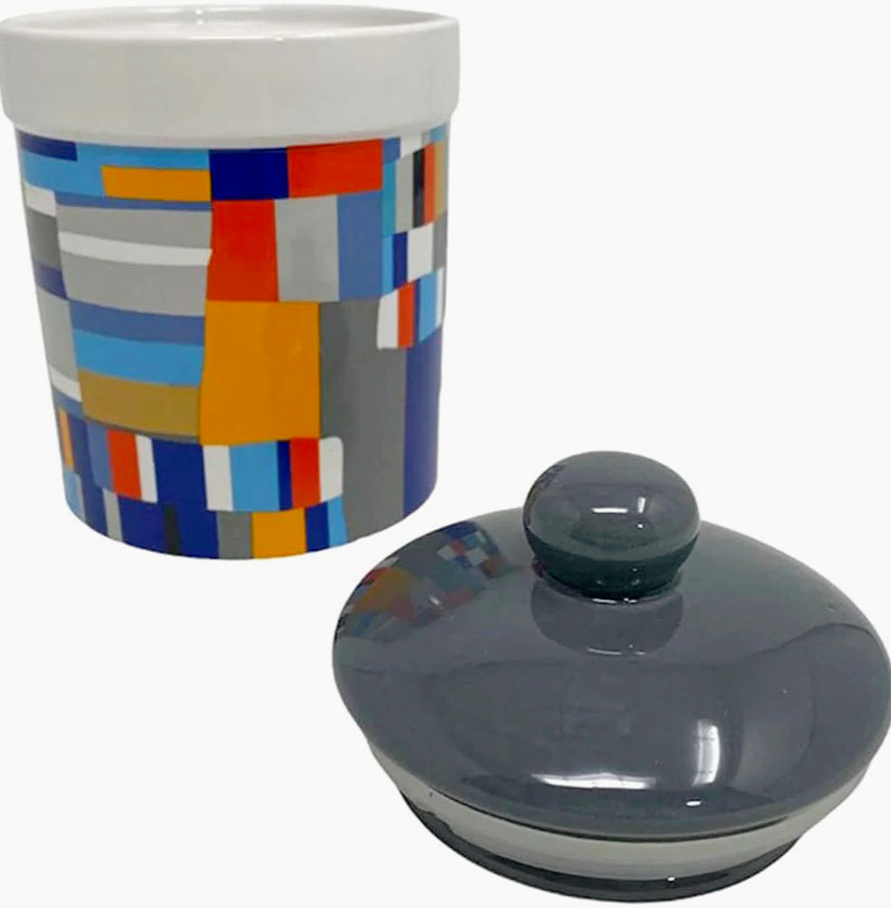 Barattolo ceramica 600ml – tappo ermetico per alimenti - ambraled