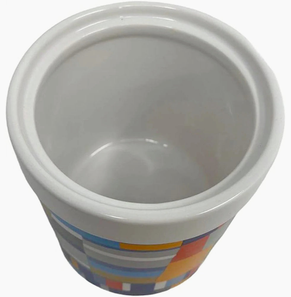 Barattolo ceramica 600ml – tappo ermetico per alimenti - ambraled