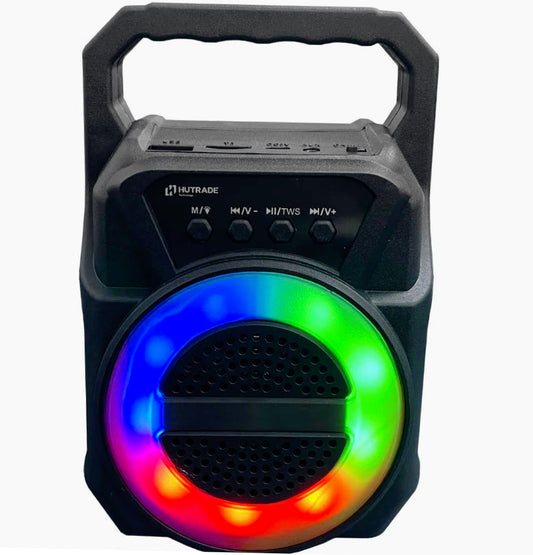 Cassa Bluetooth TWS 5W – FM, luci RGB, USB/TF/AUX ricaricabile - ambraled