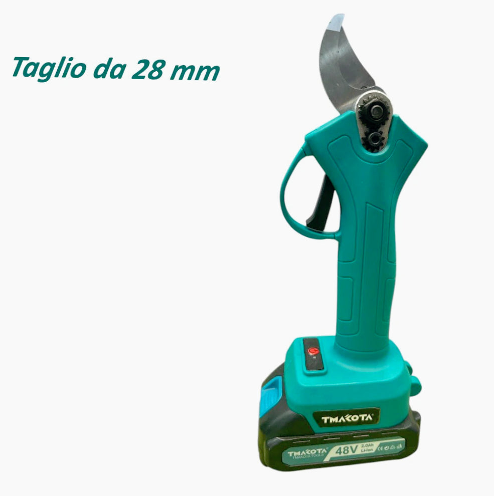 Forbici elettriche 48V – 2 batterie, taglio 28mm - ambraled