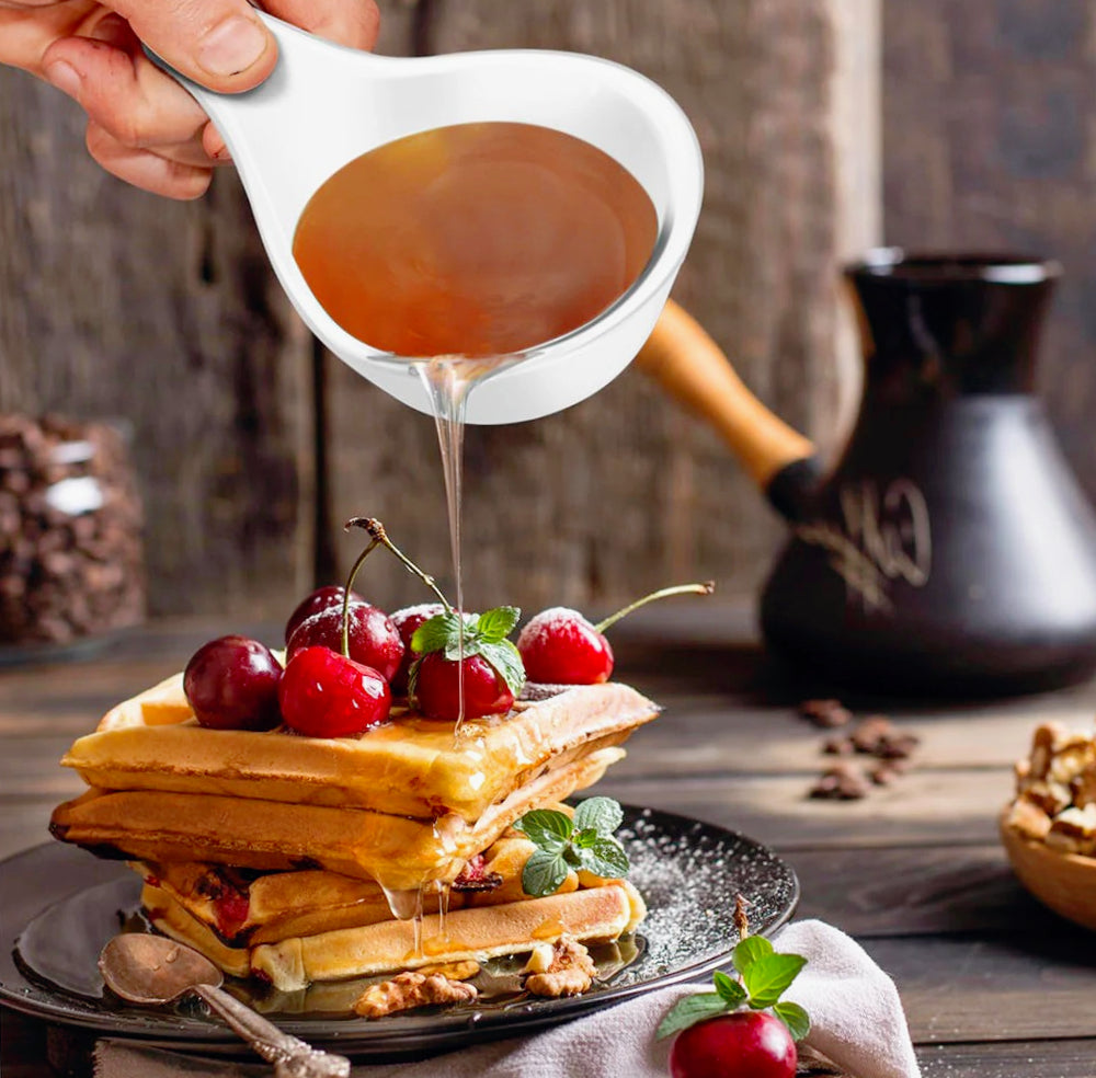 Set 3 ciotole a cucchiaio in ceramica per aperitivi, salse e finger food - ambraled