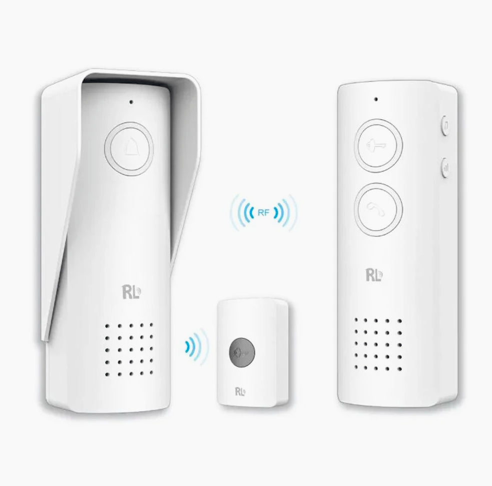 Citofono wireless monofamiliare – apriporta, 300m, 8 suonerie - ambraled