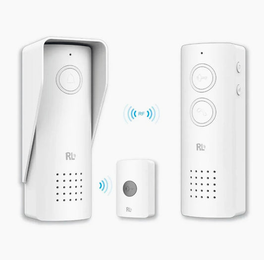 Citofono wireless monofamiliare – apriporta, 300m, 8 suonerie - ambraled