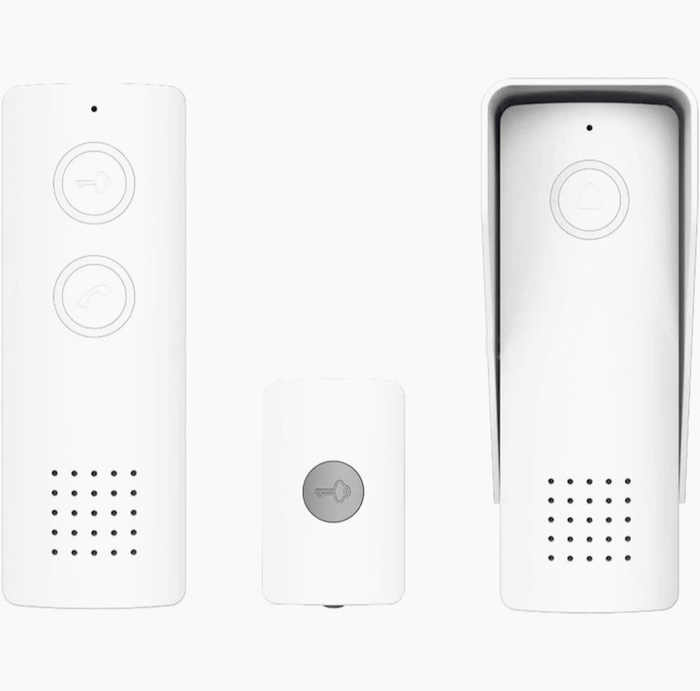 Citofono wireless monofamiliare – apriporta, 300m, 8 suonerie - ambraled