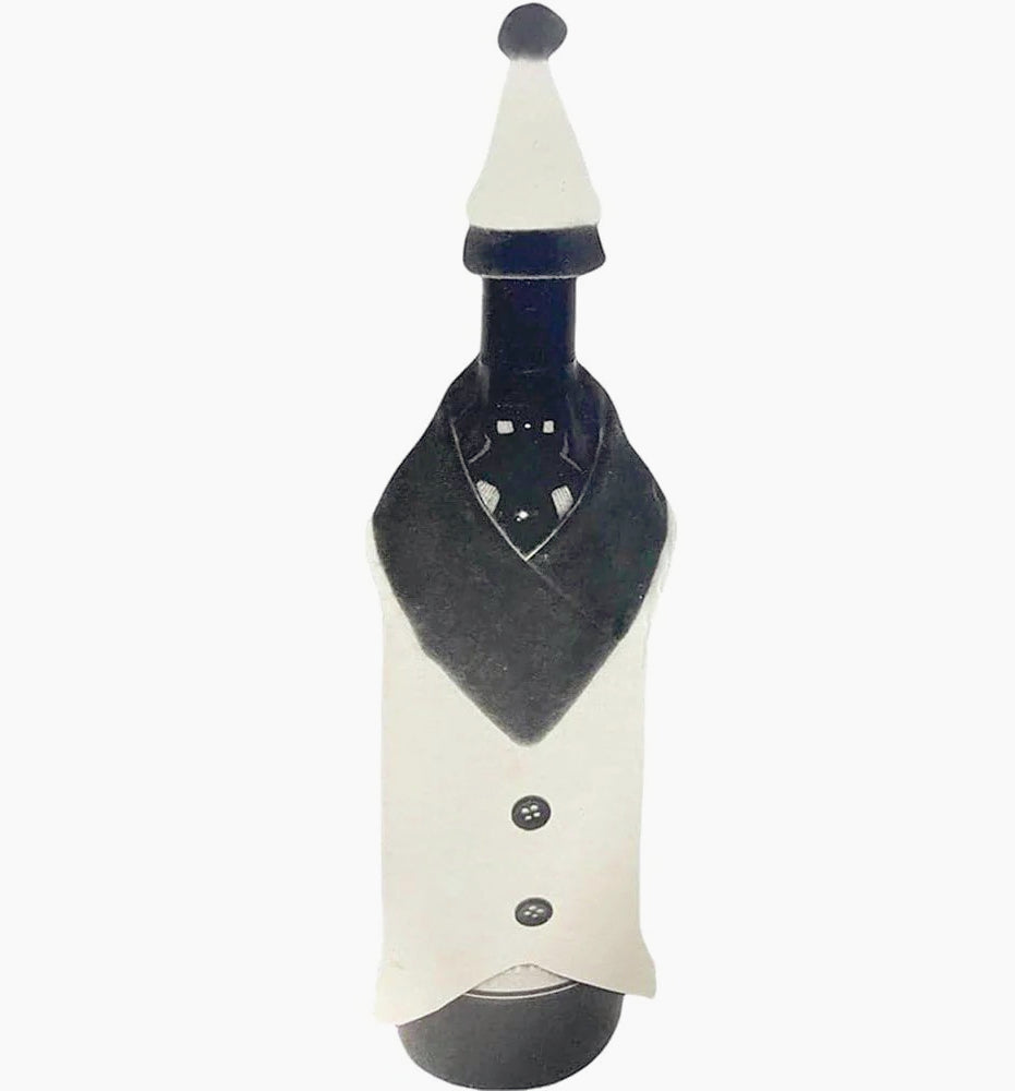 2 copri bottiglia per vino spumante – eleganti per abito uomo matrimonio (60 caratteri) - ambraled
