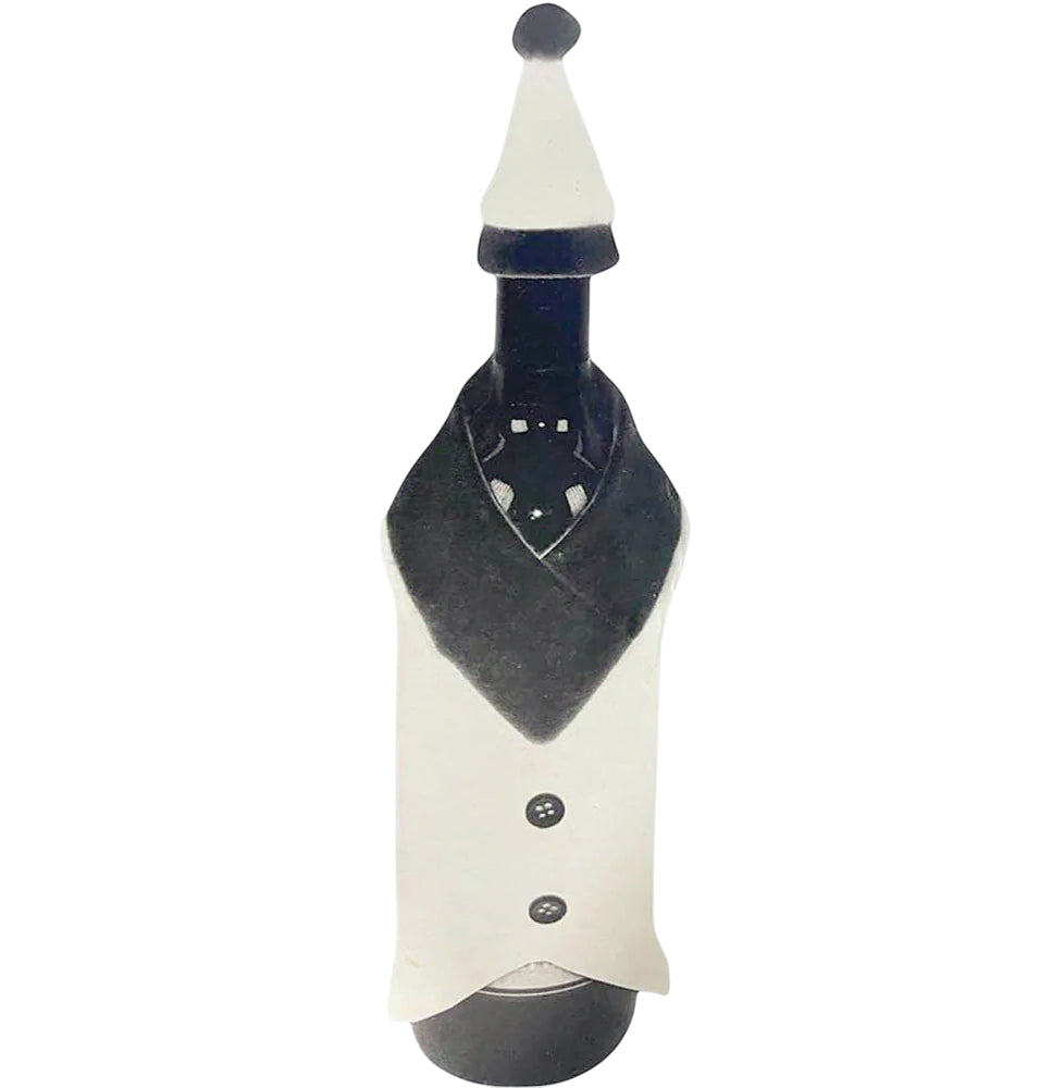 2 copri bottiglia per vino spumante – eleganti per abito uomo matrimonio (60 caratteri) - ambraled