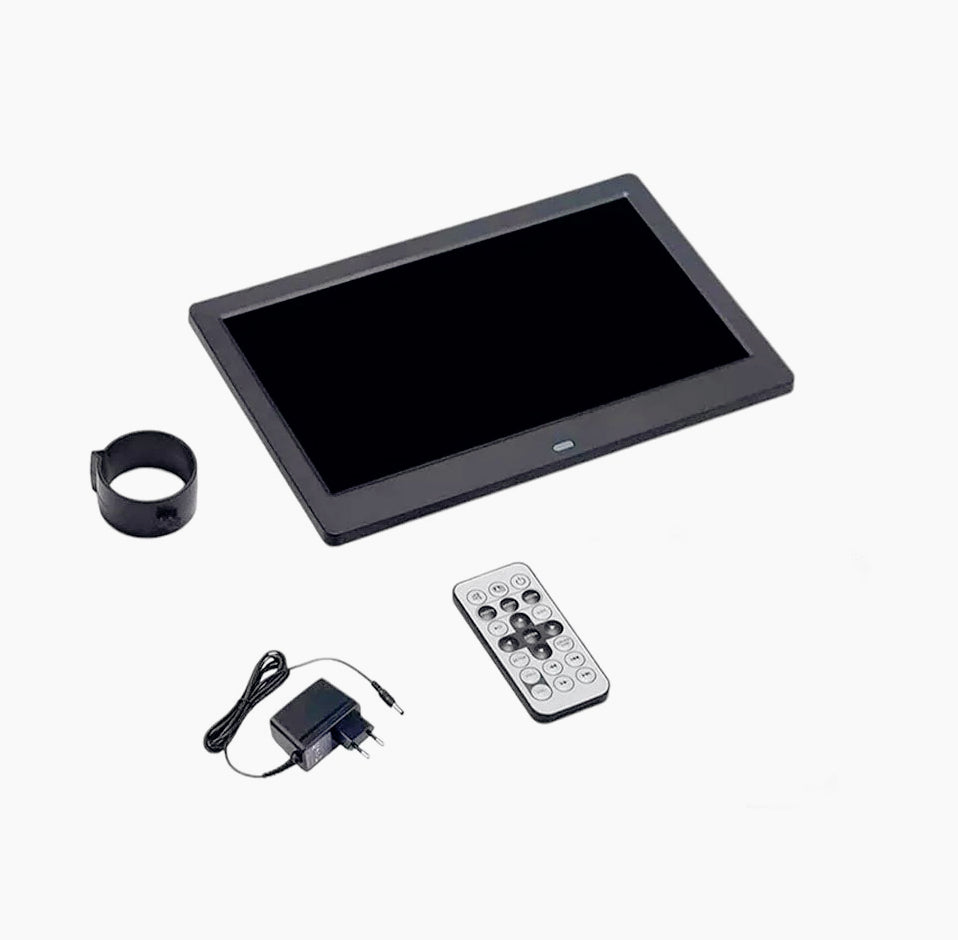 Cornice digitale HD 7”-10” – telecomando, SD/USB e ingresso cuffie - ambraled