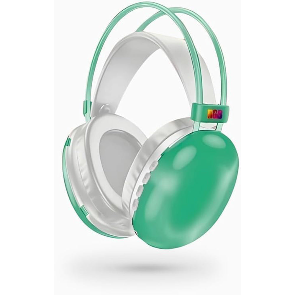 Cuffia Bluetooth ricaricabile – wireless con luci RGB per smartphone - ambraled