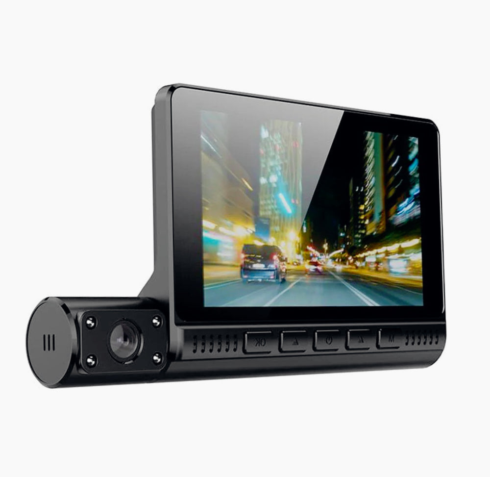 Dash Cam 4” touch – 3 telecamere HD 1080P - ambraled