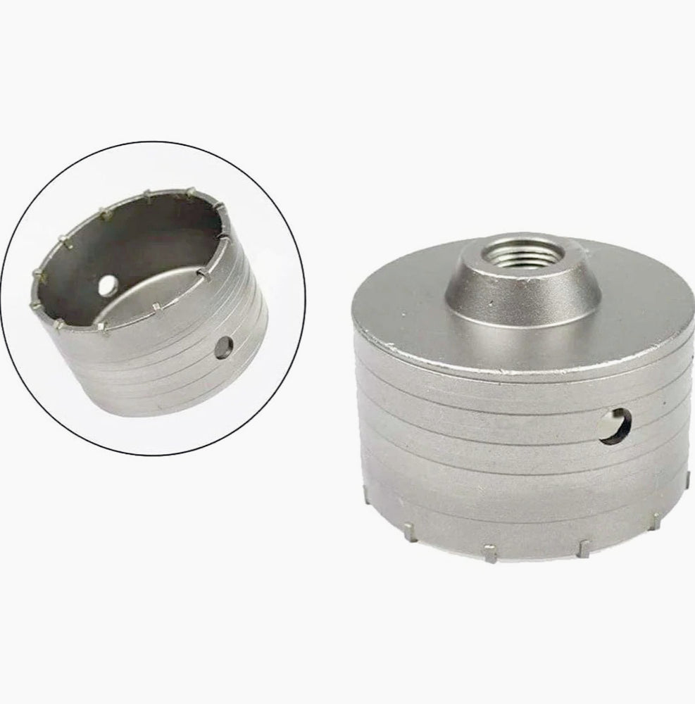 Fresa carotatrice a tazza Ø110mm – foro Ø22mm per muro fai da te - ambraled