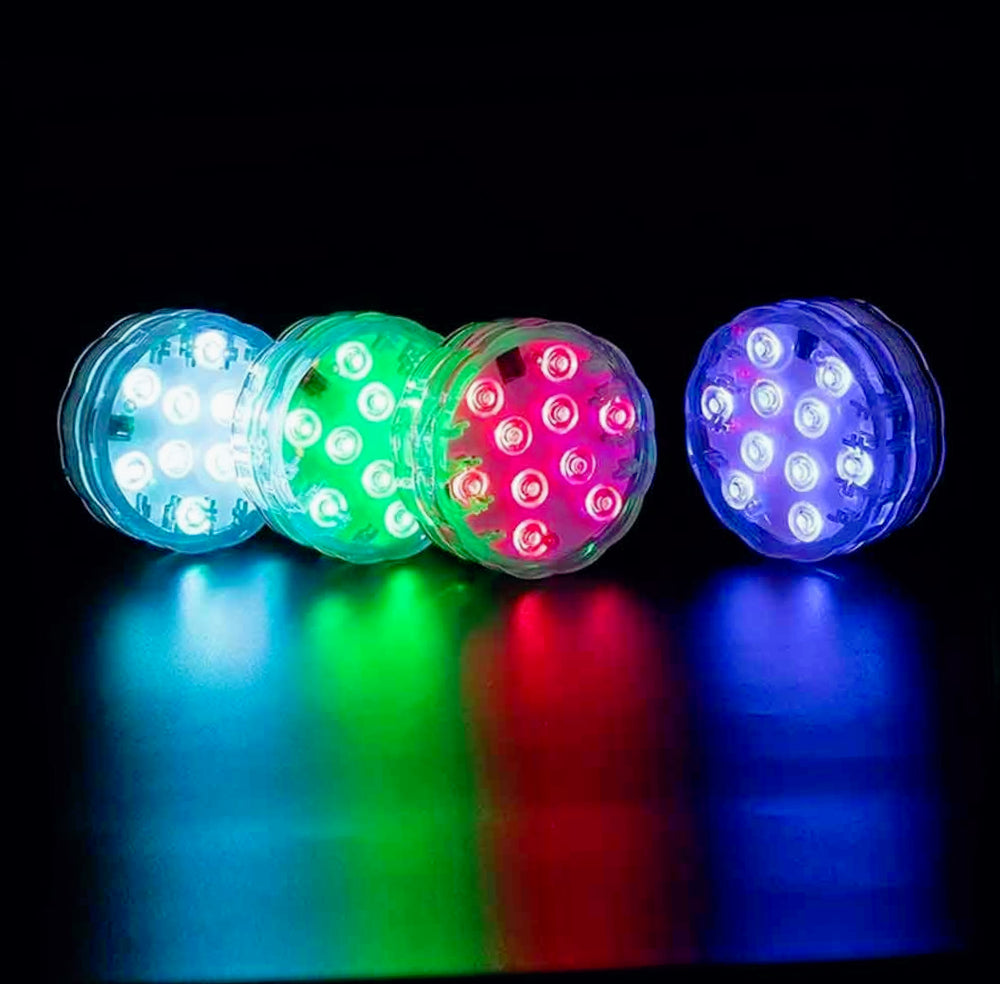 Faretto RGB decorativo – impermeabile a batteria con controllo remoto - ambraled