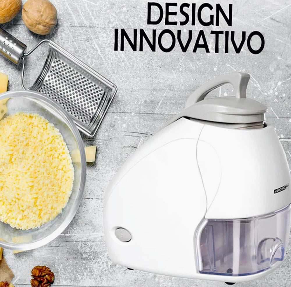 Grattugia elettrica 250W – contenitore rimovibile 250g - ambraled