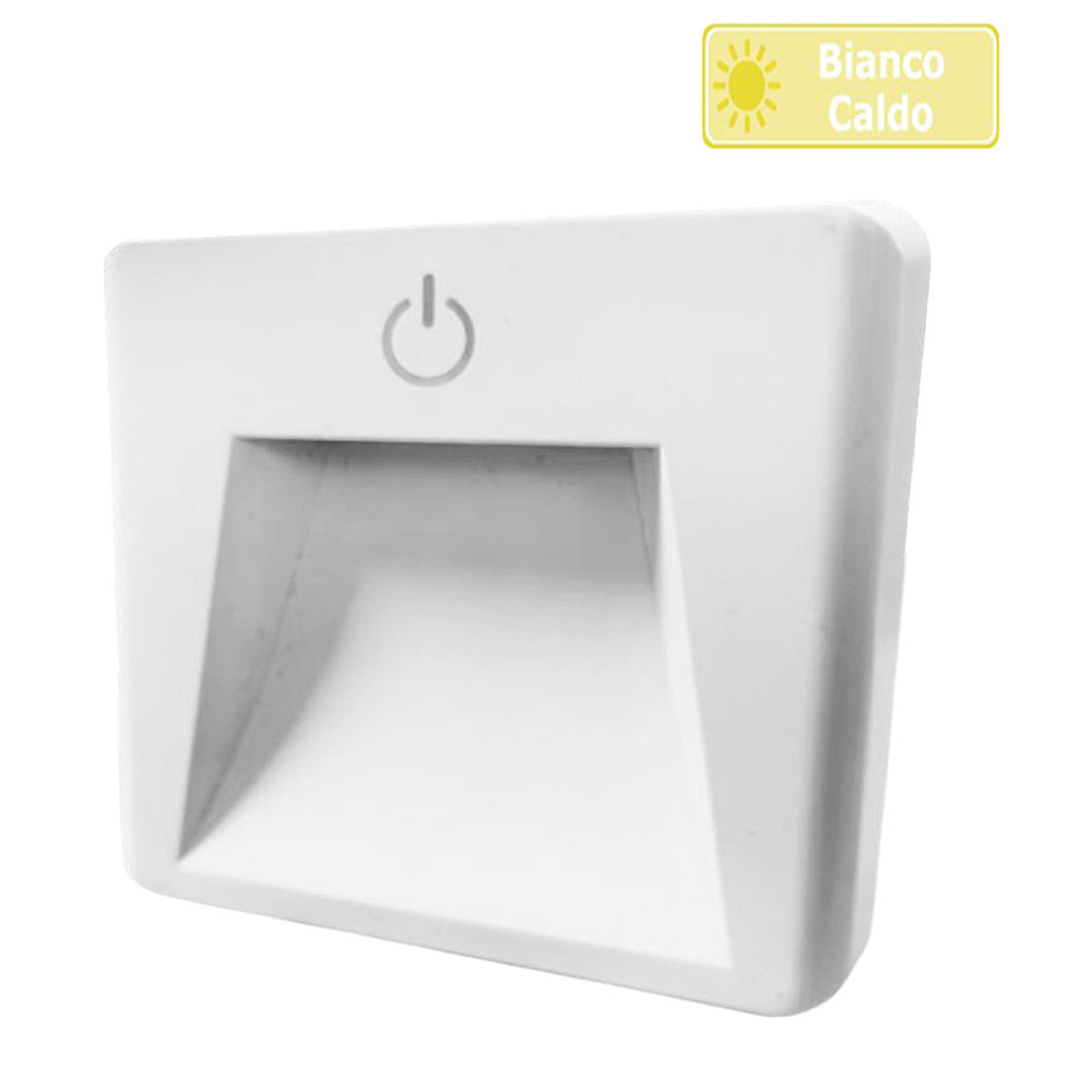 Luce notturna LED 0.5W – Touch punto luce - ambraled