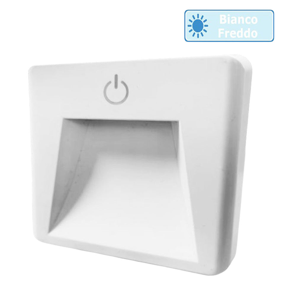 Luce notturna LED 0.5W – Touch punto luce - ambraled