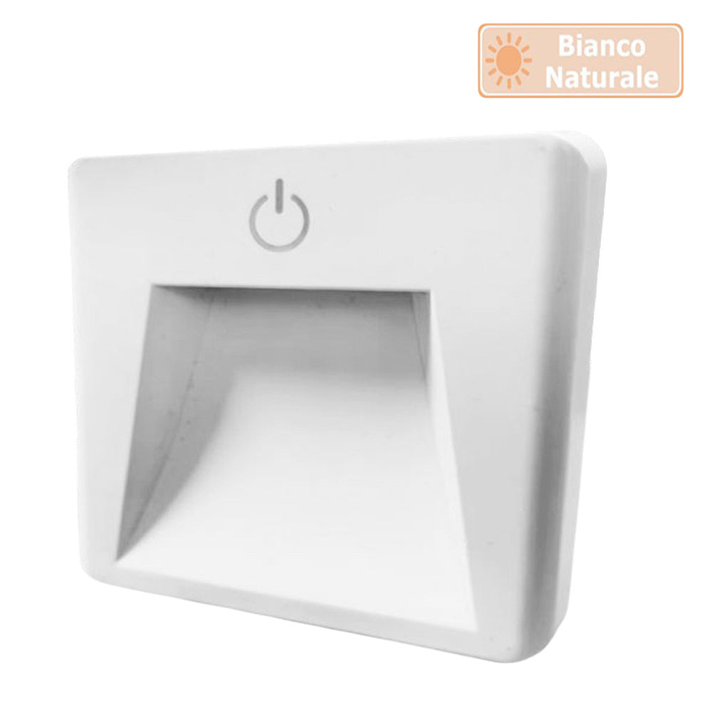 Luce notturna LED 0.5W – Touch punto luce - ambraled