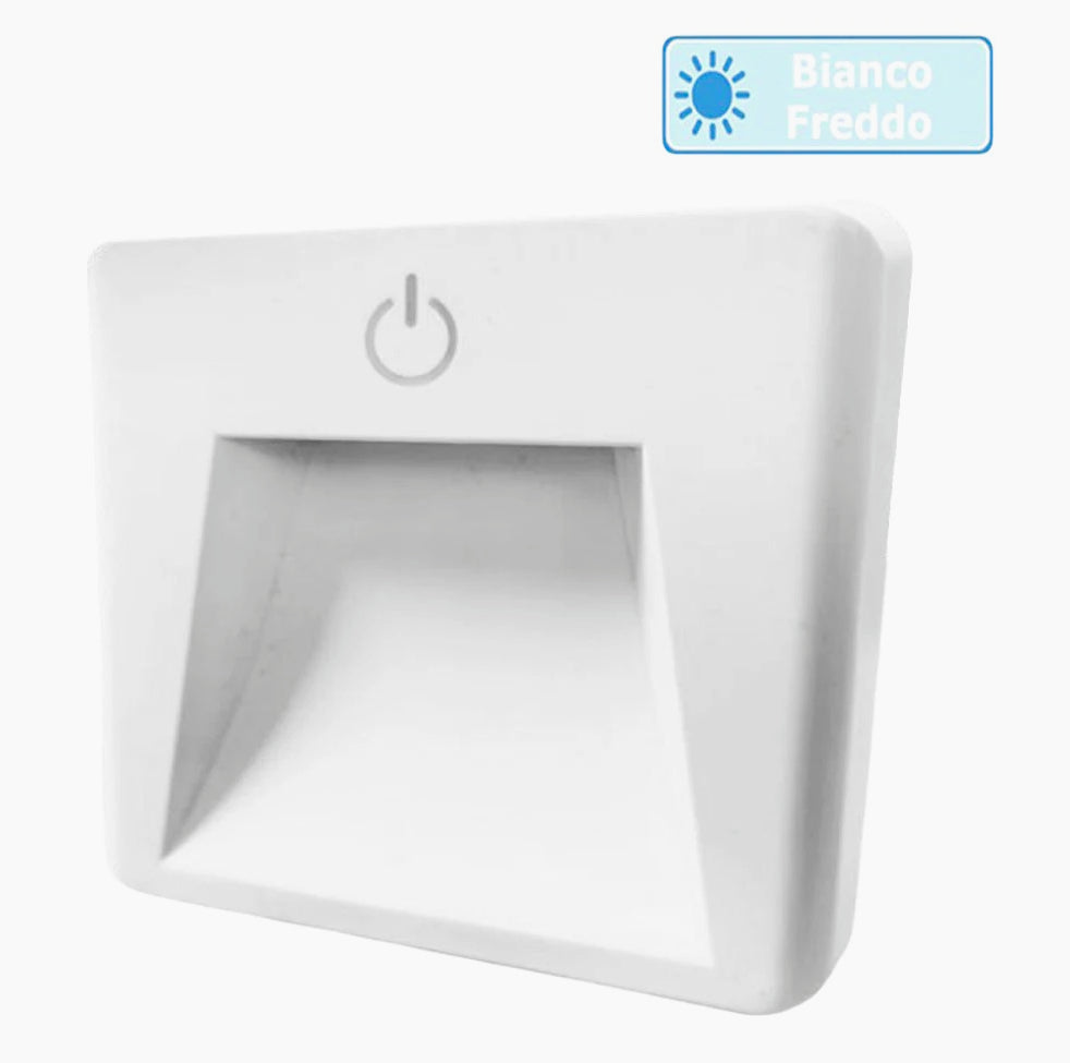 Luce notturna LED 0.5W – Touch punto luce - ambraled