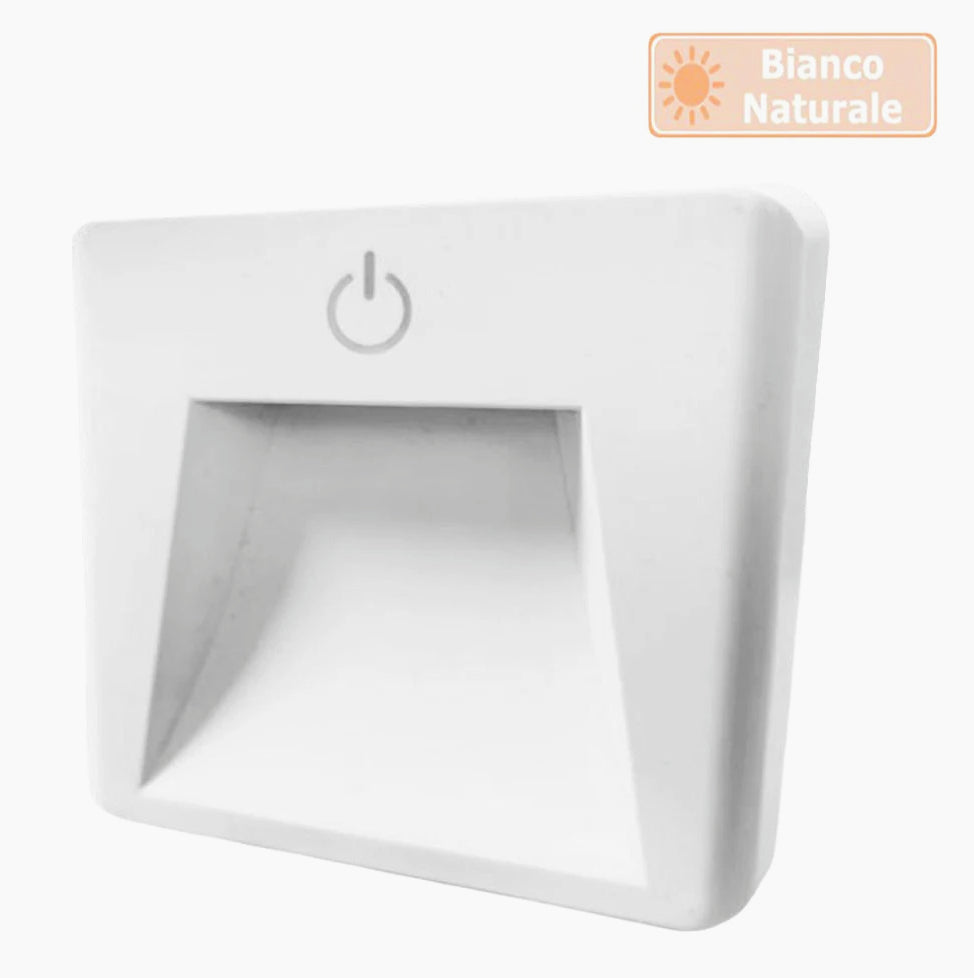 Luce notturna LED 0.5W – Touch punto luce - ambraled