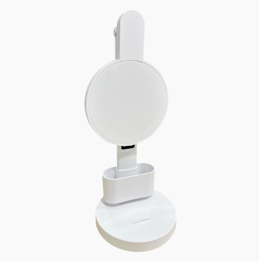 Lampada da scrivania touch LED – Con porta penna, orologio e regolazione luminosa (dimmerabile) - ambraled