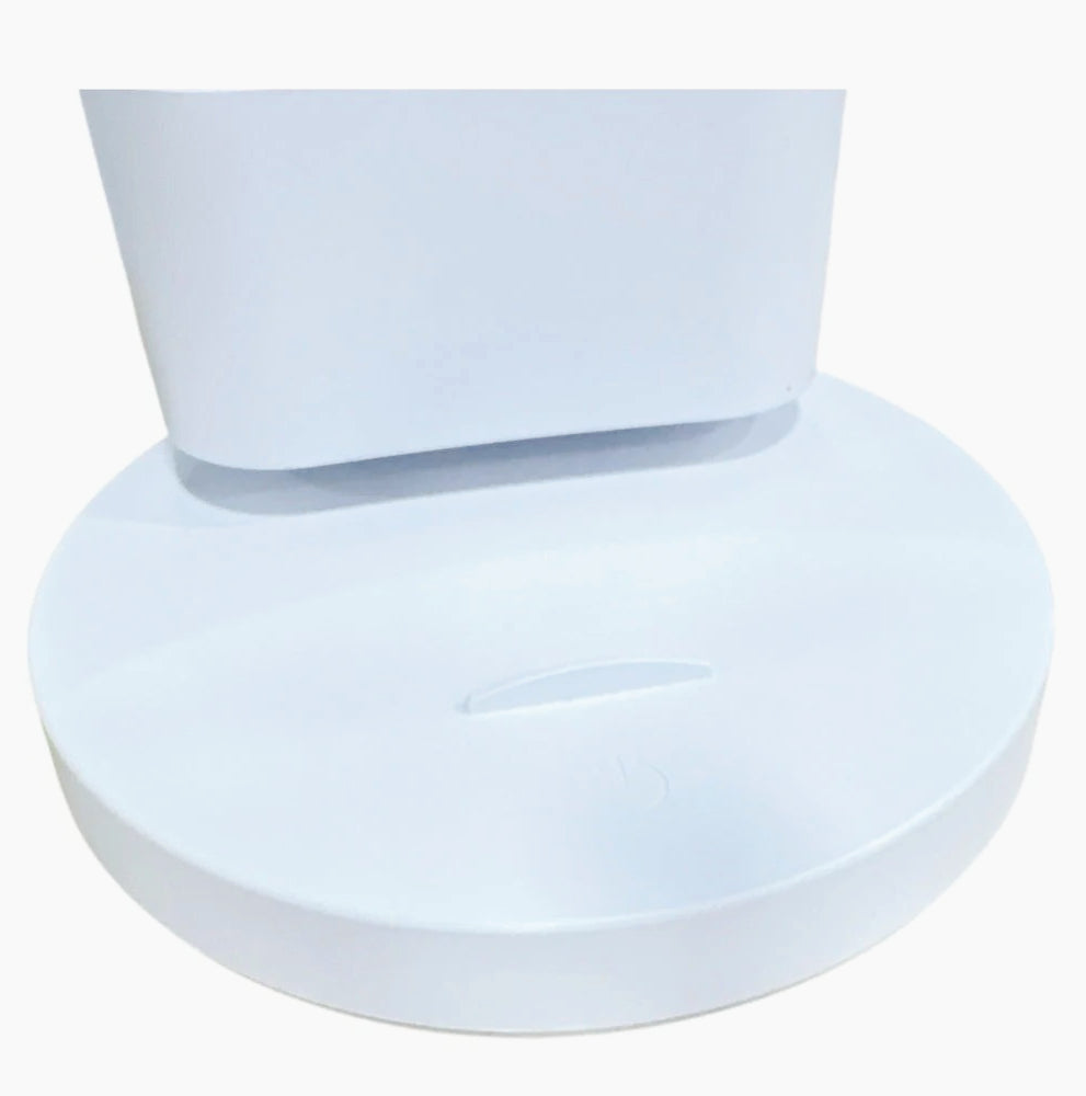Lampada da scrivania touch LED – Con porta penna, orologio e regolazione luminosa (dimmerabile) - ambraled