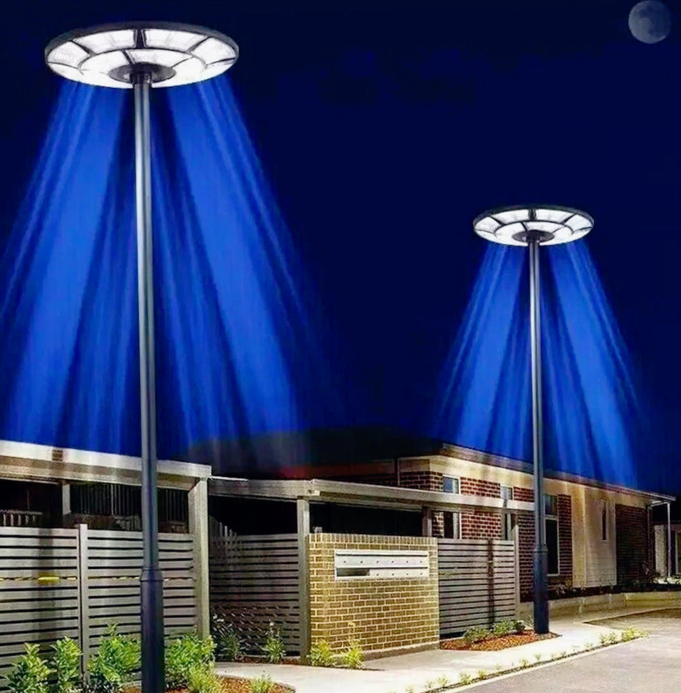 Lampione UFO solare 2000W – Crepuscolare IP65 - ambraled