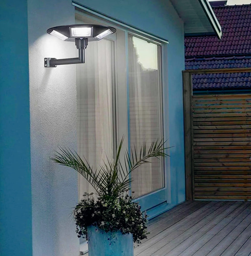 Lampione UFO solare 2000W – Crepuscolare IP65 - ambraled