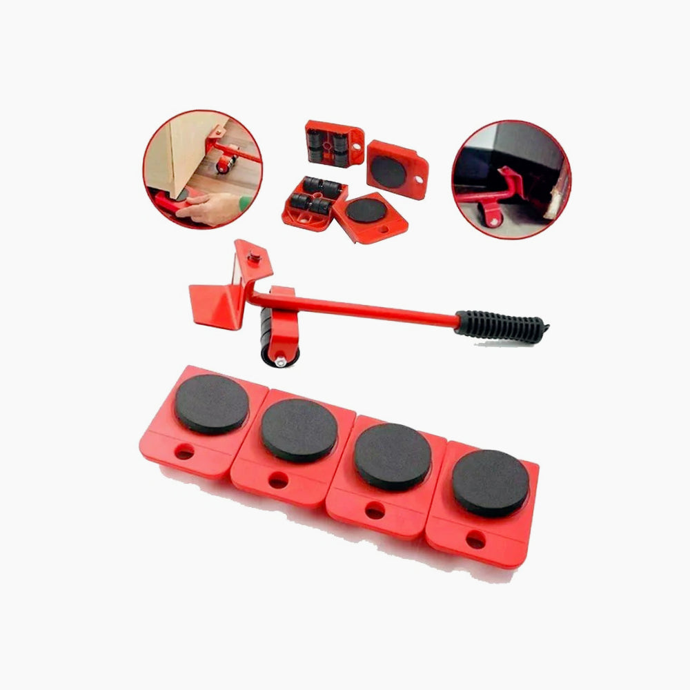 Leva di sollevamento per mobili con ruote – Kit solleva e sposta carichi max 150 kg - ambraled