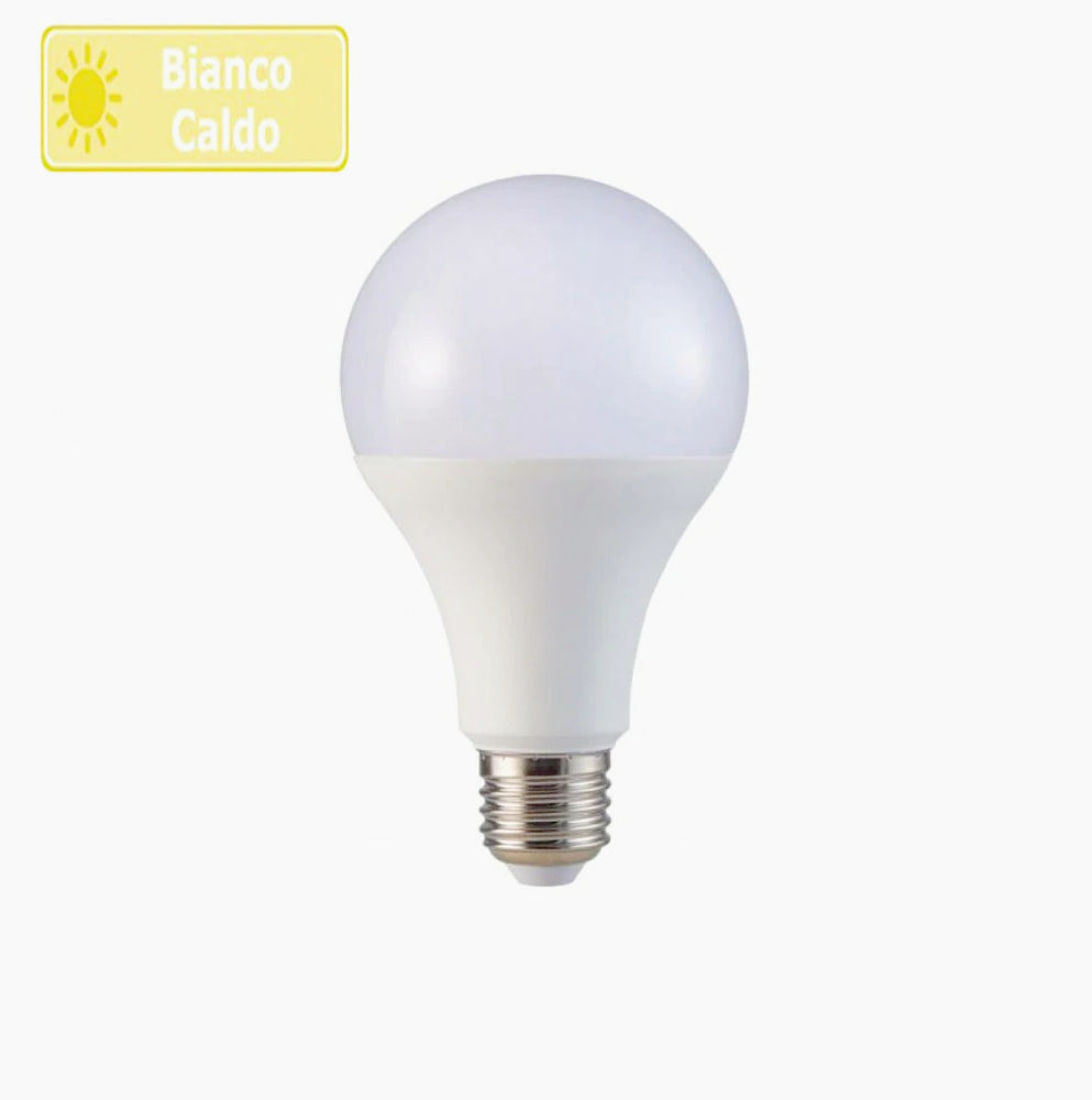 Lampadina LED 10W A60 E27 – Sfera, luce fredda 6500K / calda 3000K / naturale 4000K - ambraled