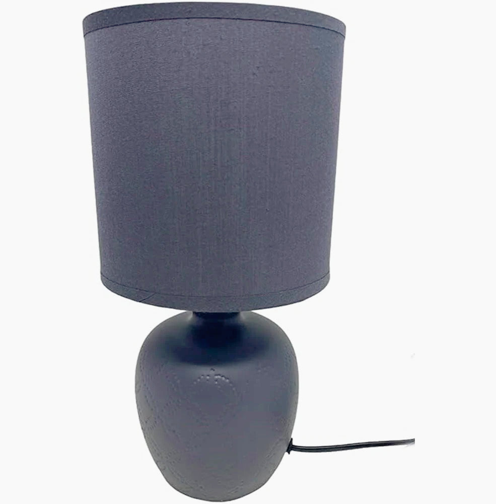 Lume in ceramica moderno – lumetto comodino E14 - ambraled