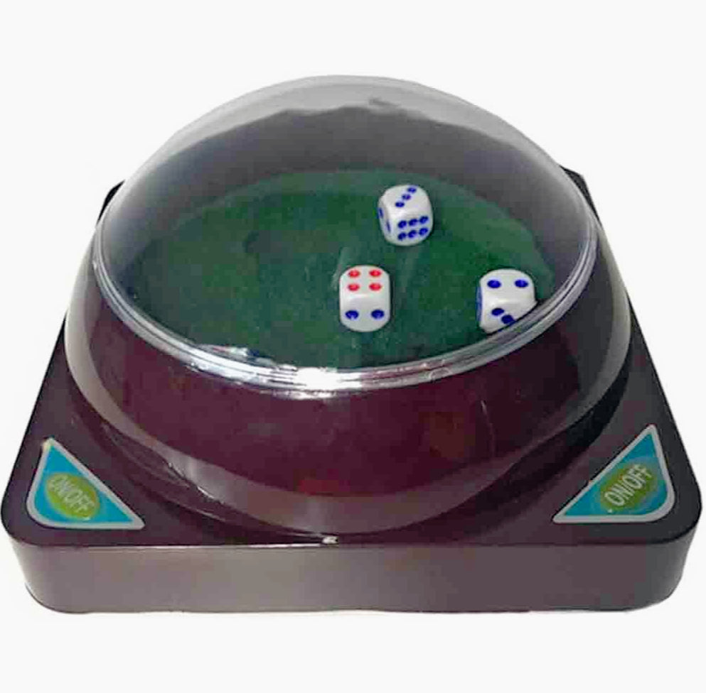 Mescolatore automatico dadi – a batteria con 5 dadi - ambraled