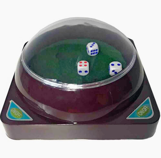 Mescolatore automatico dadi – a batteria con 5 dadi - ambraled