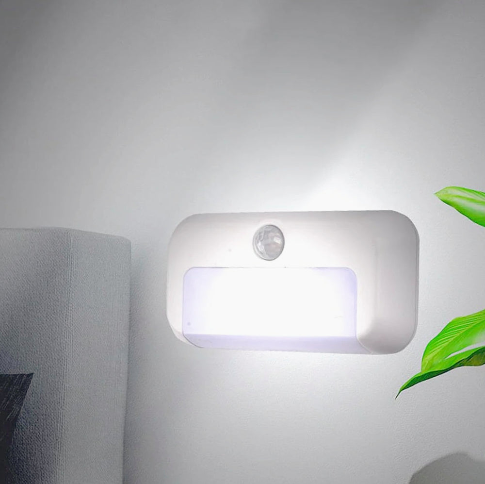 Plafoniera LED mini – sensore crepuscolare + ricaricabile - ambraled