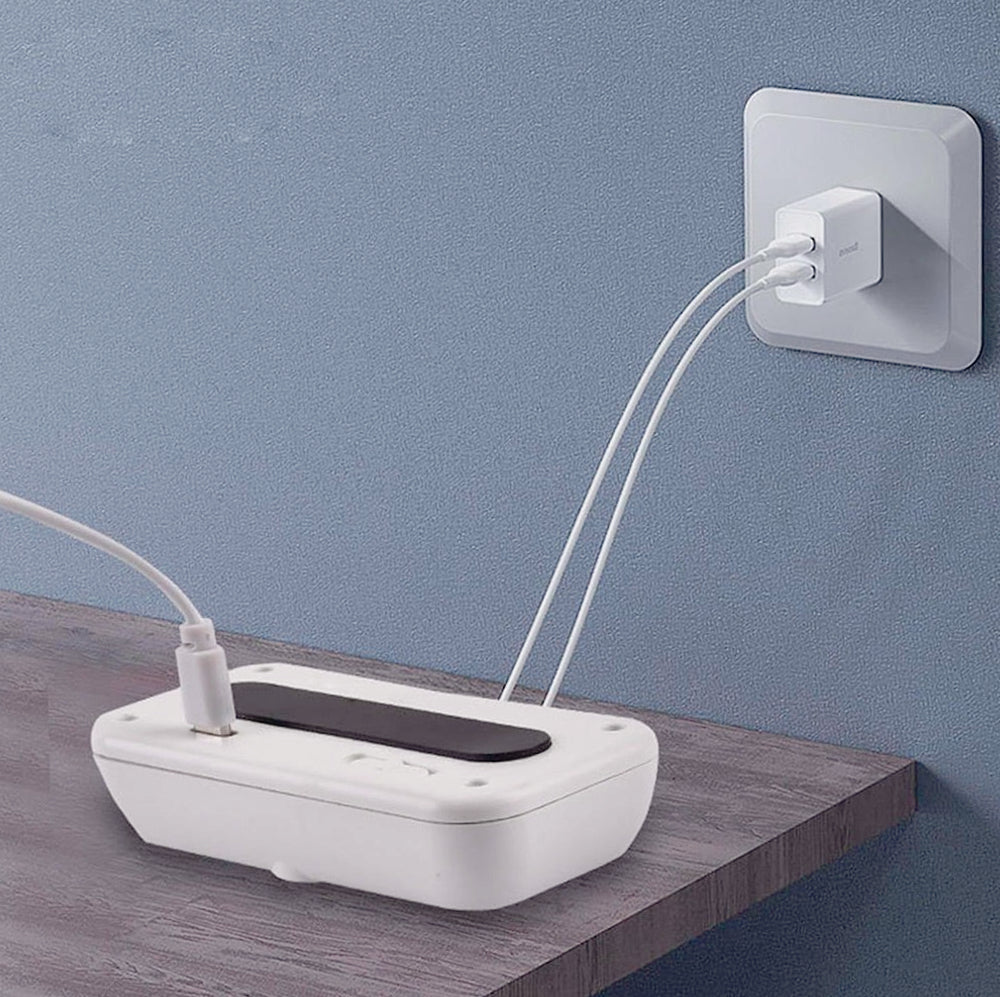 Plafoniera LED mini – sensore crepuscolare + ricaricabile - ambraled