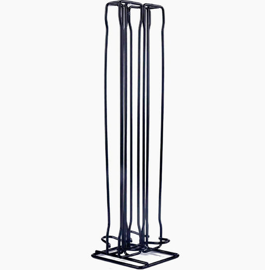 Porta capsule verticale in metallo da 40 posti con dispenser per caffè - ambraled