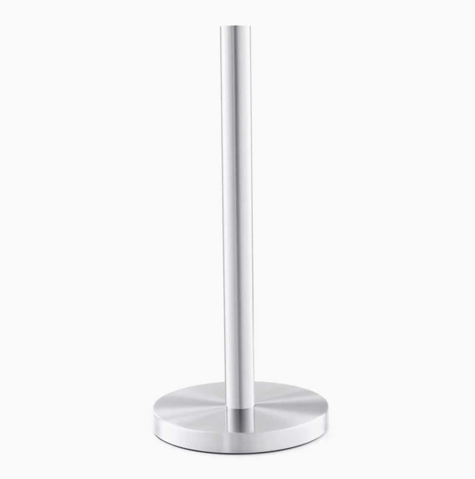 Porta rotolo verticale in acciaio inox per rotoloni da cucina - ambraled