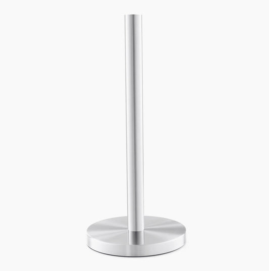 Porta rotolo verticale in acciaio inox per rotoloni da cucina - ambraled