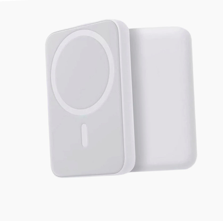 Power bank magnetico 10000mAh wireless – Caricabatteria per smartphone - ambraled