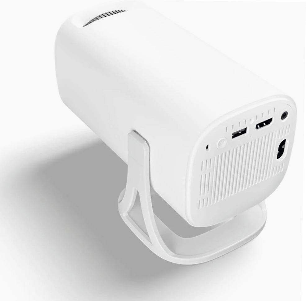 Proiettore Android WiFi Full HD 1080p – Rotazione 180° con porte USB, HDMI e AUX