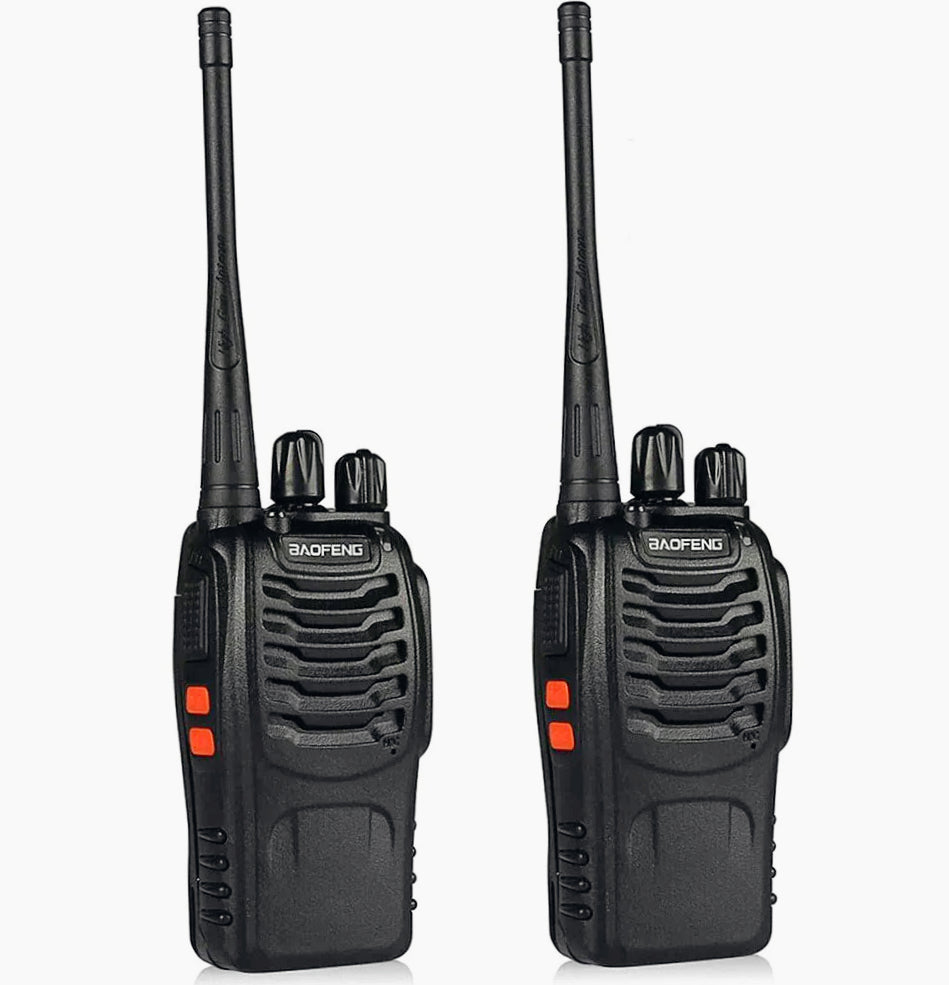 Ricetrasmittente portatile UHF 5W 16 canali – trasmissione radio fino a 3Km – professionale e compatta