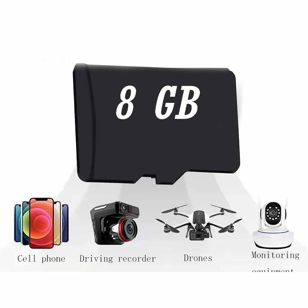 MicroSD con adattatore – 8/16/32/64/128GB memoria - ambraled